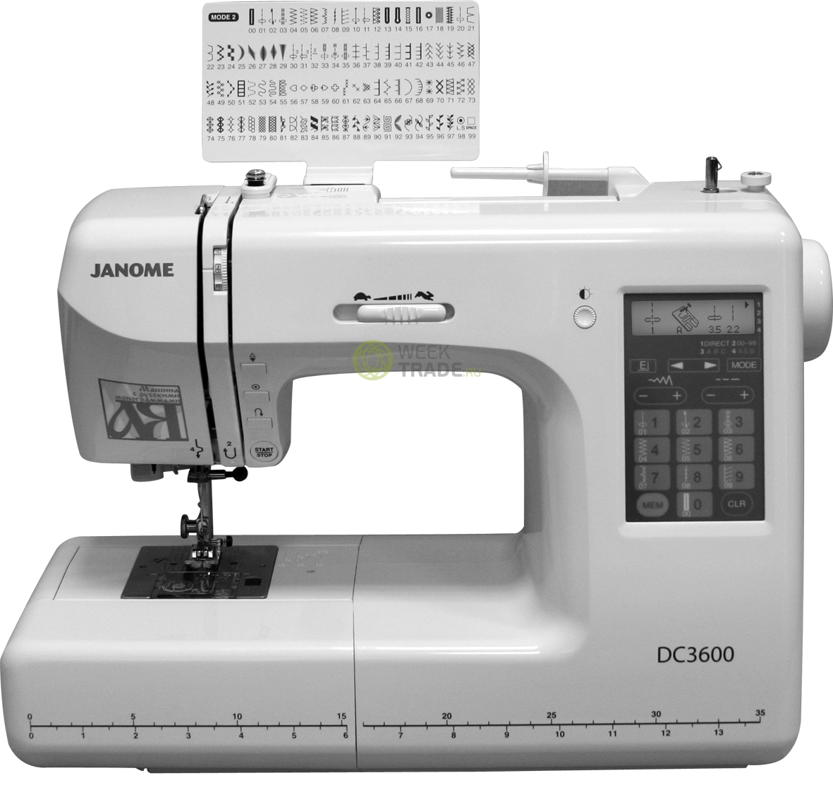 Швейная машина Janome Decor Computer (DC) 3600